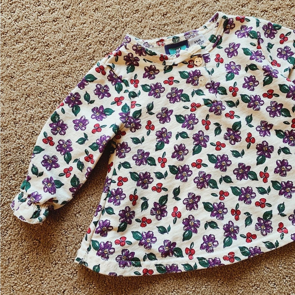 Vintage Floral Dress